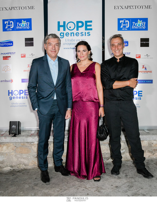 Loux sponsors a charity concert at the Roman Agora by composer Minos Matsas